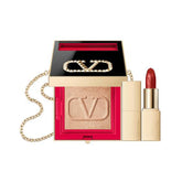 limited edition valentino go-clutch highlighter and mini lipstick