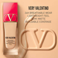 very valentino 24 hour wear liquid foundation
