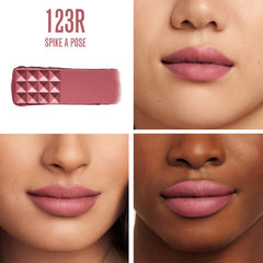 spike valentino buttery matte refillable lipstick trio & clutch